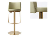 Vogue Pistachio PU Bar Stool - 2